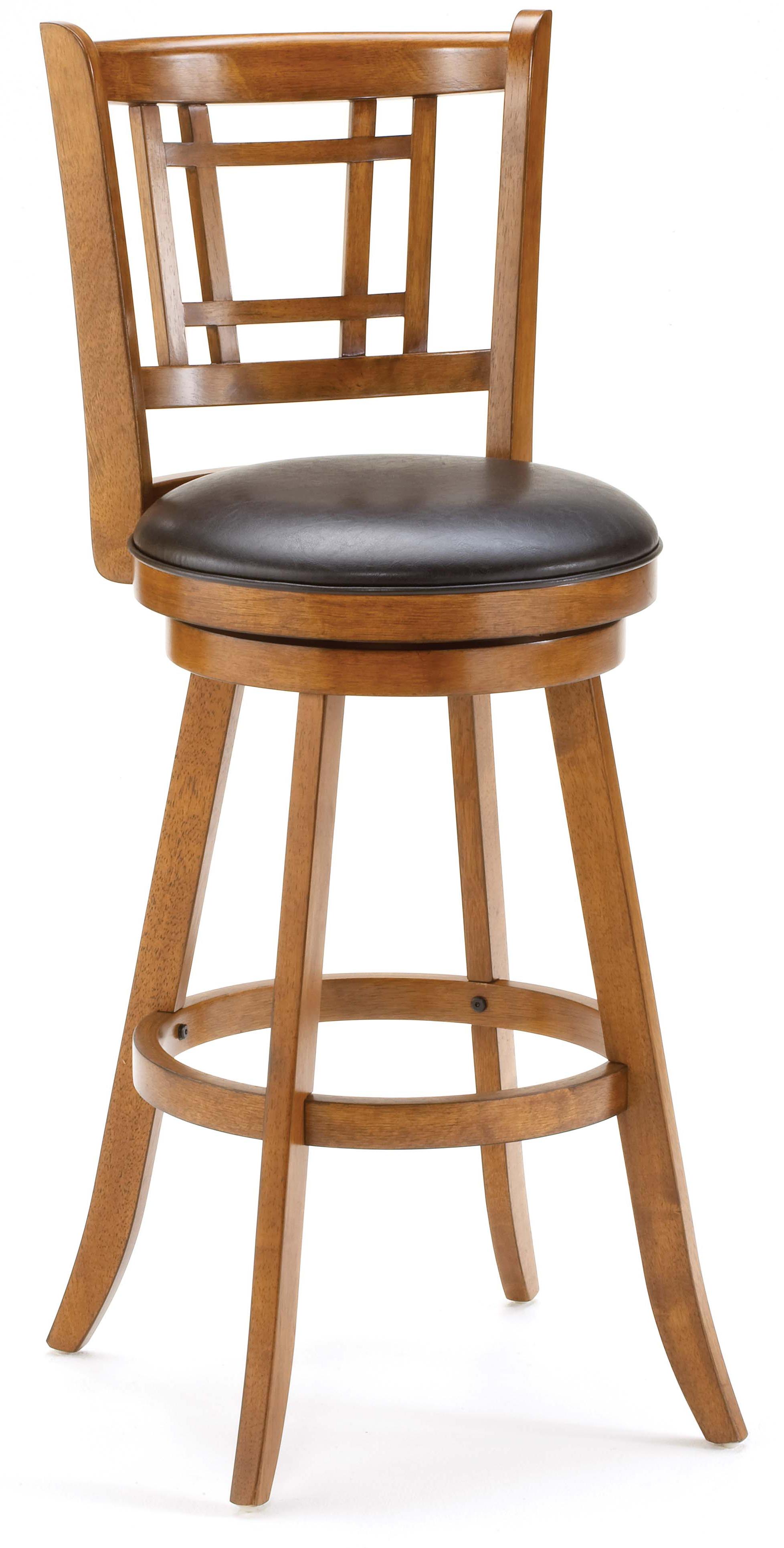 Hillsdale Wood Stools 4650 830 Fairfox Swivel Bar Stool w